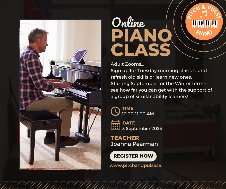 Adult Piano – Online Group